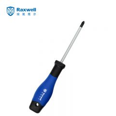 Raxwell 双色柄十字螺丝批 螺丝刀 PH0x75MM 1支 RTSD1001