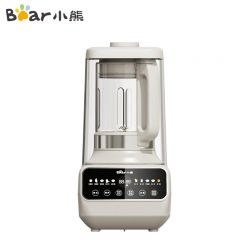 小熊（Bear）  低音破壁机可拆刀洗 家用多功能小型豆浆机 热除菌清洗碎冰专用降噪智能预约41分贝1.5L容量【可拆洗+静音罩】PBJ-D08T1/台