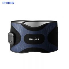 飞利浦（PHILIPS） PPM3305NBK/93 懒人腰带腰部按摩器腰腹健身仪EMS微电流无线热敷暴汗束腰护腰带