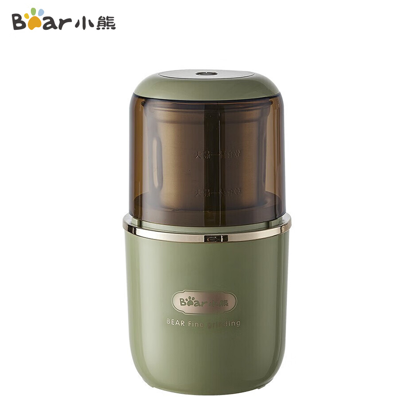 小熊（Bear） 磨粉机 家用小型打粉机五谷杂粮多功能研磨机软硬两用粉碎机MDJ-D02H1一台