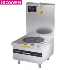 乐创（lecon） 商用单头矮汤炉 12KW酒店饭堂企业电磁灶 LC-J-DAT12