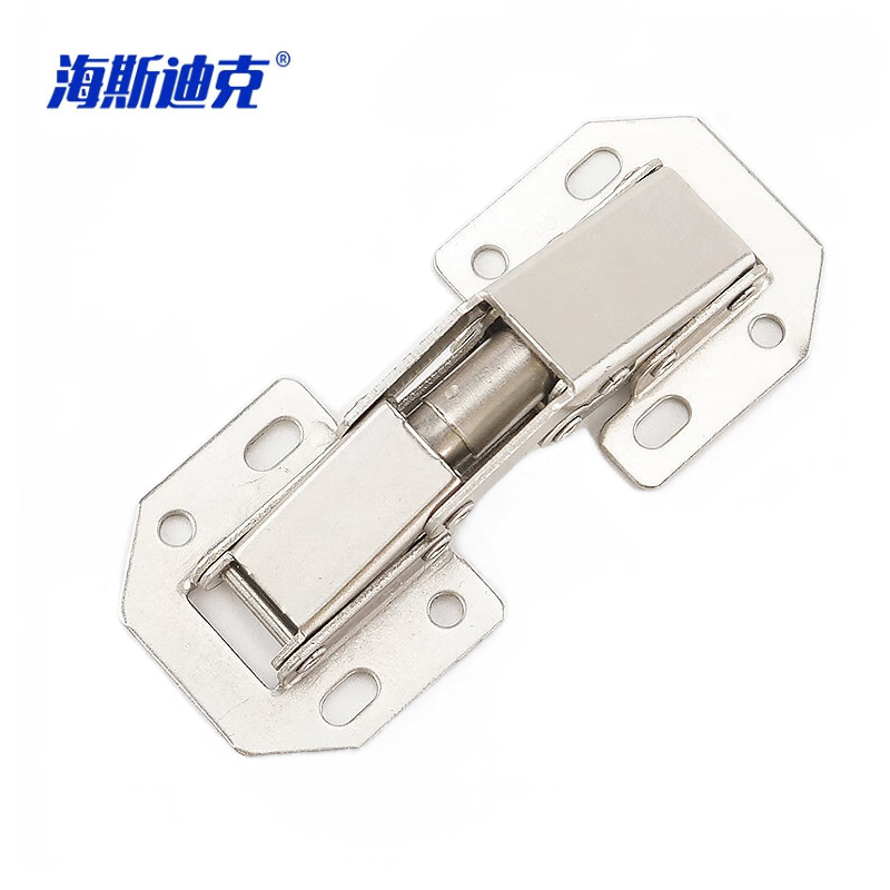 海斯迪克  gnxy-474免开孔铰链 橱柜衣柜合页青蛙铰链 配螺丝 4寸带液压缓冲