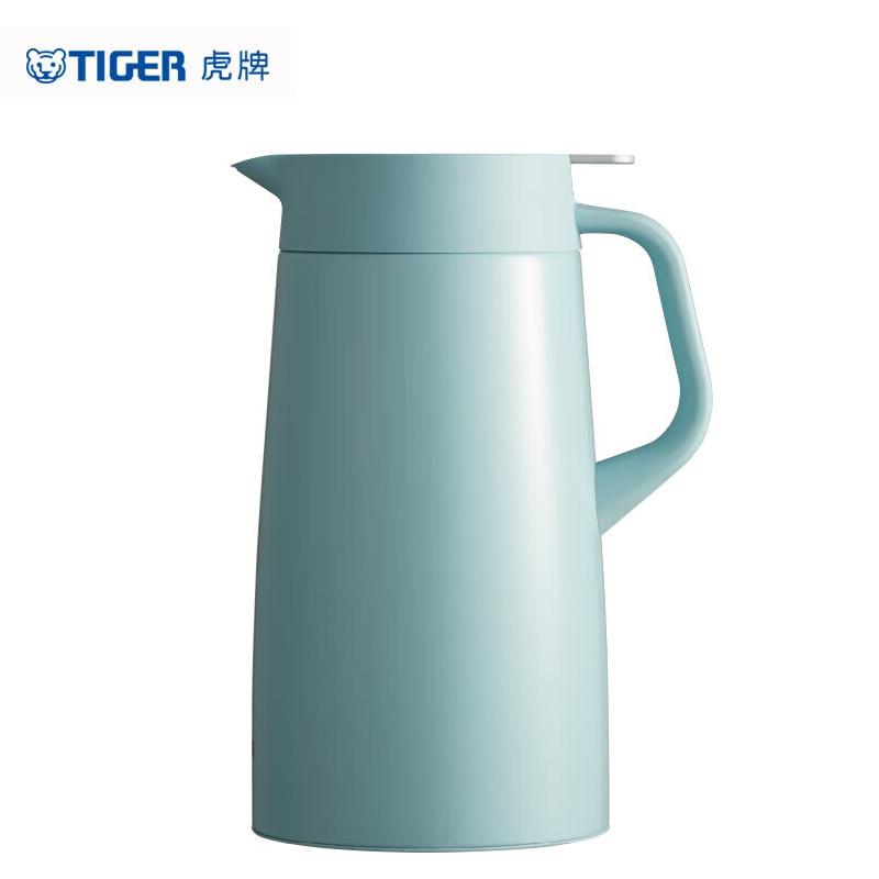 虎牌（TIGER） PWO/PWM/PRM日式家用大容量不锈钢热水瓶颜值保温壶 1.6L PWO-A16C 青蓝色