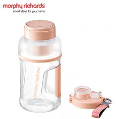 摩飞（Morphyrichards）榨汁杯 便携式运动榨汁机 网红榨汁桶 无线充电果汁杯随行杯 小胖吨 MR9802 樱花粉
