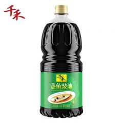 千禾 蒸鱼豉油1.8L 酿造酱油清蒸海鲜蒸蛋鼓油调味品大瓶装