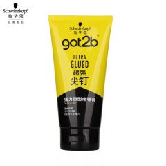 施华蔻（Schwarzkopf）got2b尖钉强力塑型啫喱膏150ml 特强塑型保湿