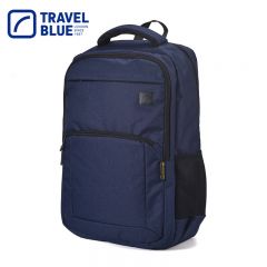 蓝旅（TRAVEL BLUE） 3100城市印象系列轻便通勤双肩包16英寸男女都市休闲商务电脑包出差旅行包防泼水蓝色