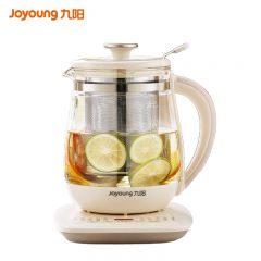 九阳（Joyoung） K15D-WY345养生壶1.5L煮茶壶煮茶器玻璃花茶壶316不锈钢恒温水壶烧水壶电热水壶升级大茶蓝