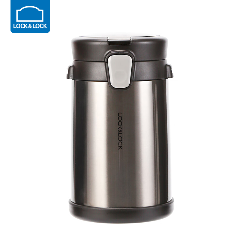 乐扣乐扣（LOCK&LOCK） LHC8034DGRY一体式保温饭盒桶便携三层大容量不锈钢2000ml L灰色