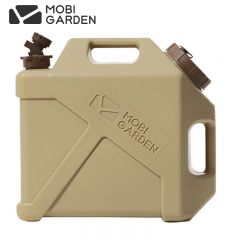 牧高笛（MOBIGARDEN） NX22674001牧泽便携水桶储水桶户外露营便携车载大容量饮水桶10L暖沙色