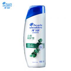 海飞丝 去屑止痒洗发水止痒呵护洗发露200g洗头膏滋润头皮男女士通用