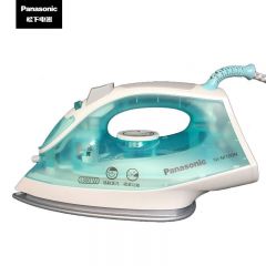 松下（panasonic） 蒸汽电熨斗家用1300W 小型手持式烫衣服干湿两用烫斗 NI-M100N-A天蓝色【居家利器】