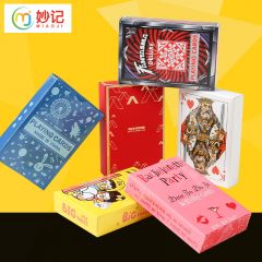 妙记 扑克牌定制扑克广告牌定做企业LOGO安全宣传卡片定制1副（10000副起订）