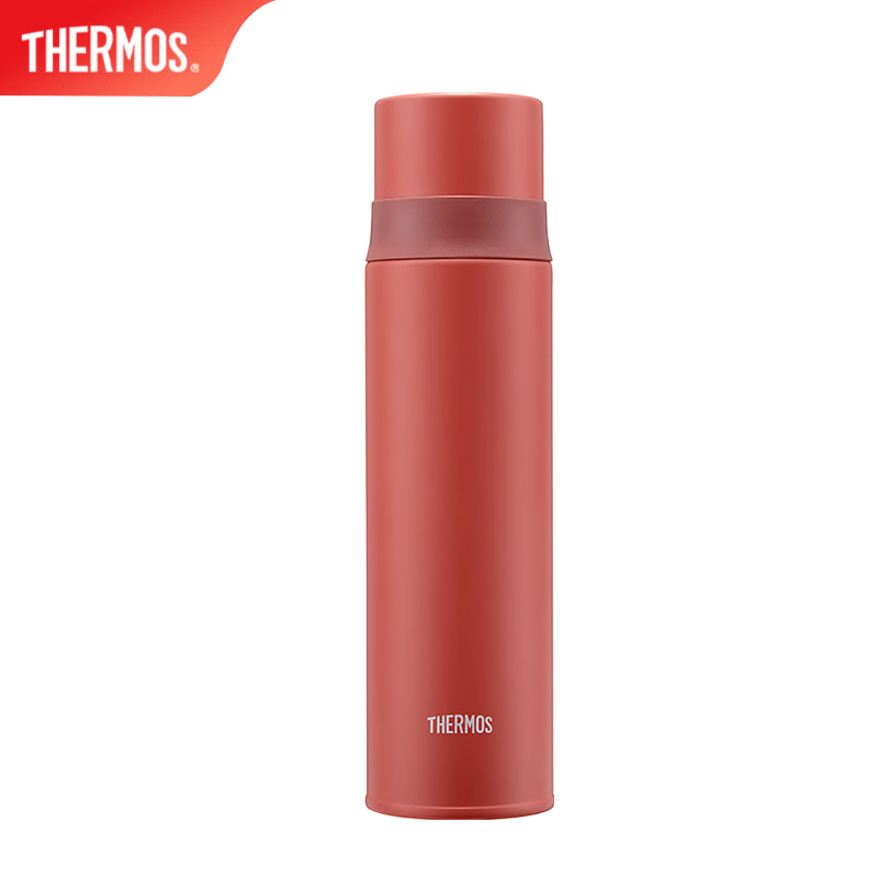 膳魔师（THERMOS） FFM-520S 保温杯水杯大容量不锈钢高档水杯便携男女杯子宫墙红 520ml