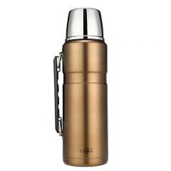 膳魔师（THERMOS） SK-2010/2020 保温瓶大容量不锈钢真空便携水瓶金色 1.2L