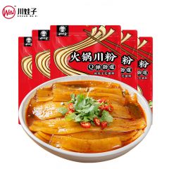 川娃子 火锅川粉240g/袋 四川红薯宽粉 湿粉条不含胶免泡直煮 240g*5袋