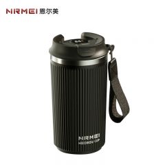 恩尔美（nRMEi） 自动搅拌杯可充电咖啡杯保温杯电动摇摇杯磁力旋转懒人冲泡豆奶粉 炫酷黑500ML[3s速溶+可充电]G222-500-002