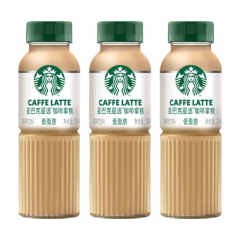 星巴克（Starbucks） 星选咖啡拿铁 270ml*3瓶装