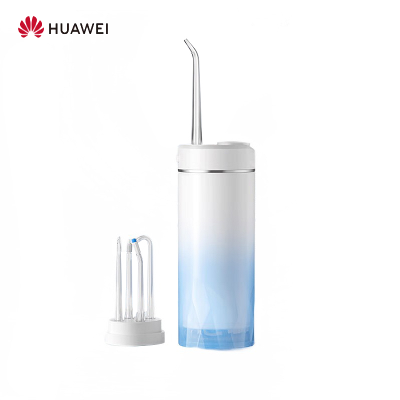 华为智选 LBE-0073A力博得冰立方冲牙器Pro 伸缩便携洗牙器水牙线冲洗器 预防牙结石 双水箱 冲牙器Pro 冰晶蓝