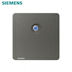 西门子（SIEMENS） 5UH14323NC06 宽频电视插座TV插座 墙面插座 致典系列 烟金灰