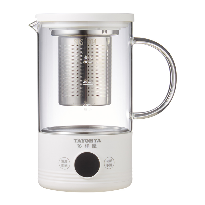多样屋（TAYOHYA）液体加热器（养生杯）DGHP05A白色0.6L TA100123000ZZ