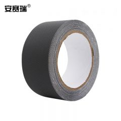 安赛瑞（SAFEWARE） 防滑胶带 PEVA防滑条楼梯地贴 室内钻石纹自粘贴条 50mmx10m 黑色