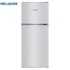 美菱（MeiLing） BCD-118JC两门双门小冰箱家用节能低躁环保经济实用宿舍租房小巧不占地灰色