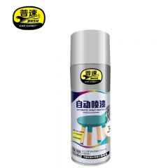 普速 自喷漆亚光白1007#轮毂汽车涂鸦墙面修复手摇喷漆家具木器漆400ML PUSU7059