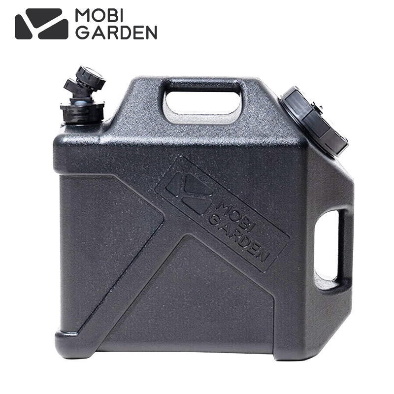 牧高笛（MOBIGARDEN） NX22674001牧泽便携水桶储水桶户外露营便携车载大容量饮水桶10L夜幕黑