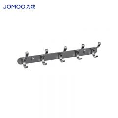 九牧（JOMOO） 936905-LH-1 卫生间挂钩厨卫挂件浴室厨房挂钩 灰色 5勾/个