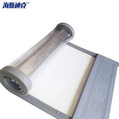 海斯迪克 HKZ-65 PVC塑料软门帘磁吸透明 磁吸空调门帘冬季防风帘2mm有配重 0.4m宽×2.4m高