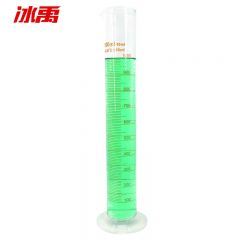 冰禹 BYrl-202 高硼硅玻璃量筒 实验室量筒 玻璃刻度量筒 1000ml（10个）