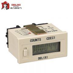 德力西电气（DELIXI ELECTRIC） 超小型电子计数器；CDEC1-8VH DC36V