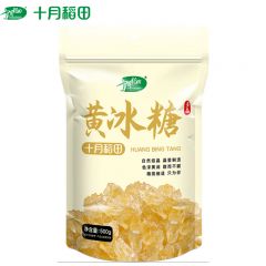 十月稻田 黄冰糖500g 多晶冰糖 甜而不腻 烘焙原料厨房调味