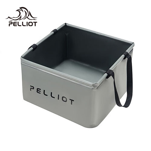 伯希和（Pelliot） 户外折叠水盆新便携式露营大容量储水桶旅游洗脸洗衣盆 16104403 经典灰