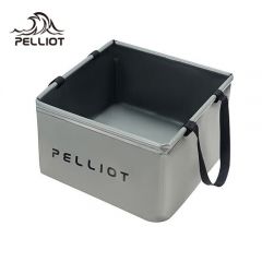 伯希和（Pelliot） 户外折叠水盆新便携式露营大容量储水桶旅游洗脸洗衣盆 16104403 经典灰