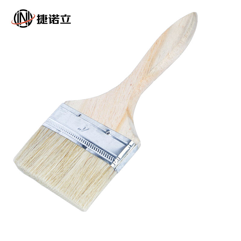捷诺立（JNL）毛刷 油漆刷 软毛清洁 工业用棕毛油漆 N14134高端毛刷 4寸10个装