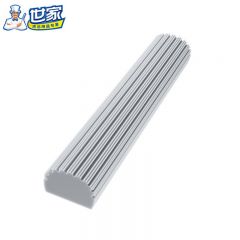 世家 魔力大对折免手洗海绵拖把替换头家用一拖净对折式胶棉配件 1只装