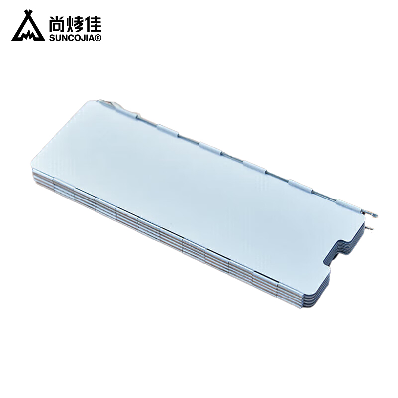 尚烤佳（Suncojia） SKJ-377户外野炊炉子铝合防风板可折叠隔油板防风罩