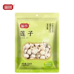 富昌 莲子 湘潭通芯磨皮白莲子 粉糯回甘易煮易烂 干货 煲汤食材 富昌莲子250g