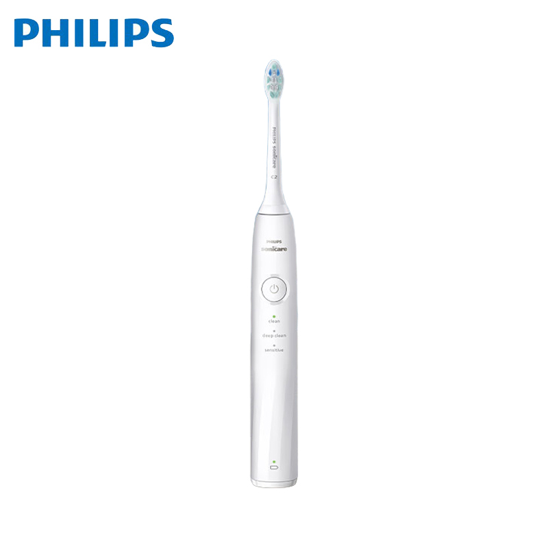飞利浦（PHILIPS） HX5070/02 电动牙刷钻石1系 3倍洁齿 轻松刷感 皓月白