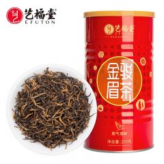 艺福堂 特级金骏眉茶（红罐）250g/罐 茶叶 红茶 武夷山原产桐木关浓香型高档工夫红茶
