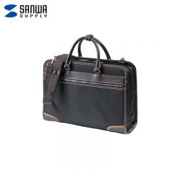 山业（SANWA） 商务电脑包 2WAY 圆角硬款 BAG-BZC3BK 15.6英寸 黑色