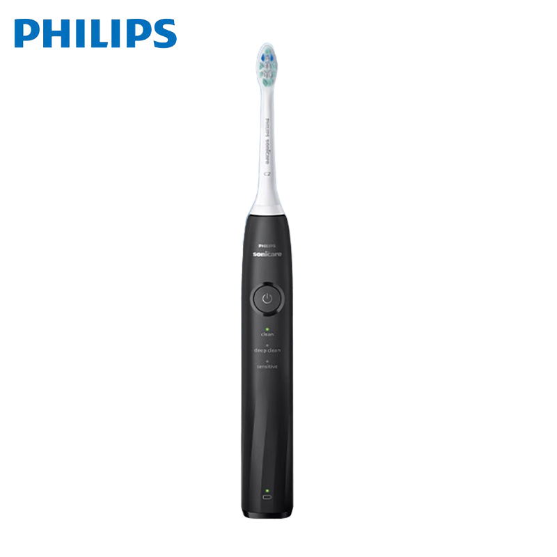 飞利浦（PHILIPS） HX5070/01 电动牙刷钻石1系成人3倍洁齿 轻松刷感 量子黑