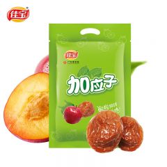 佳宝 加应子500g 袋装 蜂蜜嘉应子李子干梅子蜜饯果脯年货小零食 绿色包装