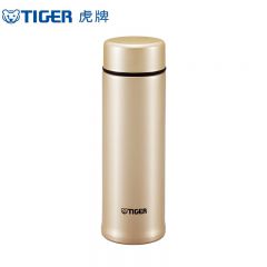 虎牌（TIGER） 保温杯轻便真空保冷杯男女士专用时尚办公杯MMP-M40C-NH香槟金400ml