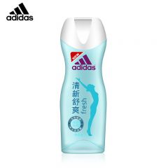 阿迪达斯（Adidas） 女士焕彩健肤沐浴露—清新舒爽250ml持久留香温和配方滋润保湿