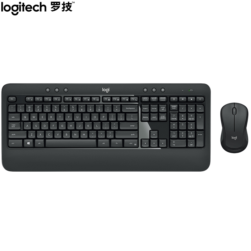 罗技（Logitech）MK540键鼠套装无线办公全尺寸黑色带无线2.4G接收器