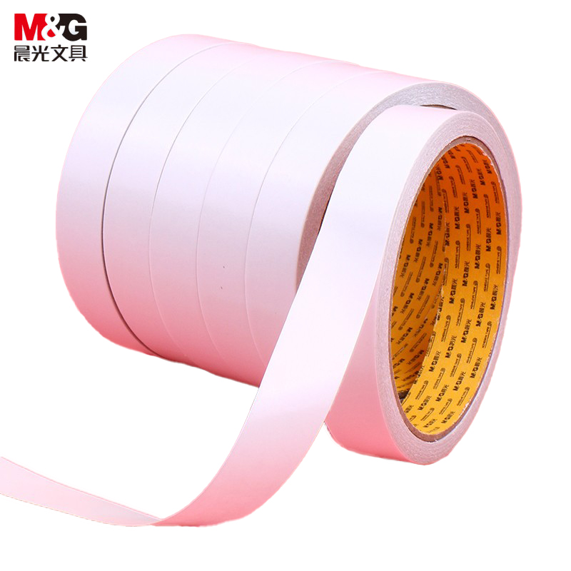 晨光（M&G） AJD95747双面棉纸胶带24mm*10y12卷胶带韧性强