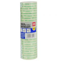 得力（deli）30013胶带12mm*18y*38um 12卷/筒